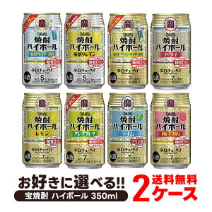 4/24日20時～25日限定P3倍 【あす楽】【送料無料】 選べる 宝焼酎ハイボール 350ml×48本 2ケースセット【宝・ハイボール】【北海道・沖縄県・東北・四国・九州地方は必ず送料が掛かります。】