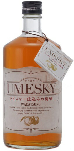 【内容量】 720ml 【アルコール分】 24％ 【商品特徴】 酒蔵が造ったウイスキーに、毎年7月に青梅を漬け込みゆっくりと梅の風味を引き出します。 ほのかな梅の香りと上品な口あたりが特徴の本格派梅酒です。