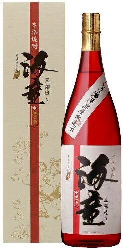 【送料無料】濱田酒造 海童 祝の赤 芋 25度 1800ml 1.8L×1ケース/6本【北海道・東北・四国・九州・沖縄は別途送料がかかります】