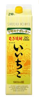 5/18限定P3倍 【あす楽】 【送料無料】三和酒類 麦焼酎 いいちこ 20度 パック 1800ml 1.8L 12本【北海道・沖縄県・東北・四国・九州地方は必ず送料が掛かります】