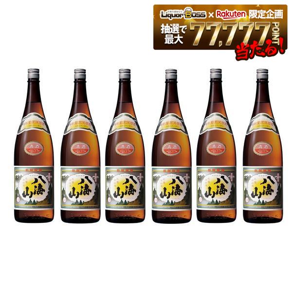 【送料無料】日本酒 八海醸造株式会社 清酒 八海山 普通酒 1800ml 1.8L×6本【北海道・沖縄県・東北・四国・九州地方は必ず送料がかかります】清酒 酒 新潟県 はっかいさん