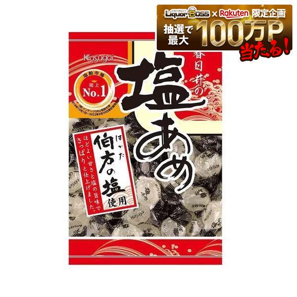 【内容量】 144g（個装紙込み） 【原材料】水あめ（国内製造）、砂糖、食塩（伯方の塩100％）、しょうゆ、（一部に小麦・大豆を含む） 【商品説明】伯方の塩を使用した、ほどよい甘さと塩の旨味でさっぱりと仕上げた飴。 夏場の塩分補給にも！一粒あたりの食塩相当量：113mg　