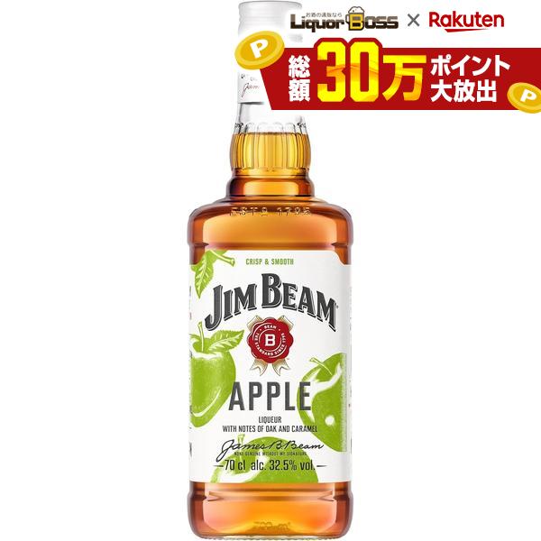 【内容量】 700ml 【原材料】リキュール、香料、酸味料、カラメル色素 【アルコール度数】32度 【商品特徴】 「ジムビーム」に青リンゴ風味のスピリッツを加えることで、マイルドな口当たりとフレッシュで爽やかな味わいを実現しました。