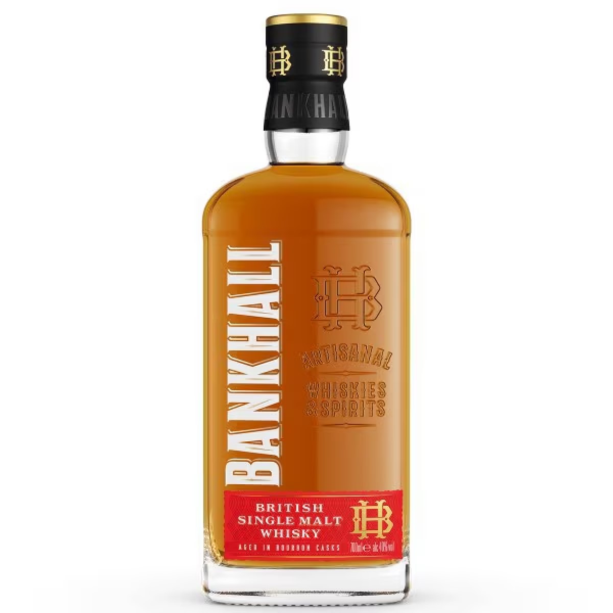 バンクホール ブリティッシュ シングルモルトウイスキー 40度 700ml 1本ウイスキー BANKHALL【ご注文は12本まで1個口配送可能】