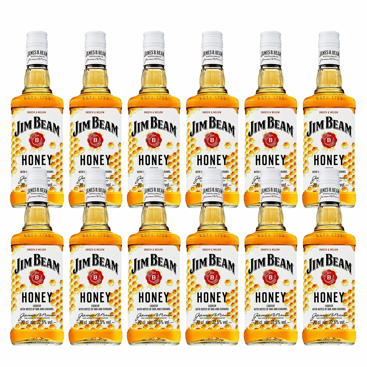 11/14〜11/16限定P3倍 【抽選で1等2万ポイント当たる！】【送料無料】サントリー ジムビーム ハニー 32度 700ml×12本【本州(一部地域を除く)は送料無料】SUNTORY'S WHISKY Jim Beam バーボン リキュール