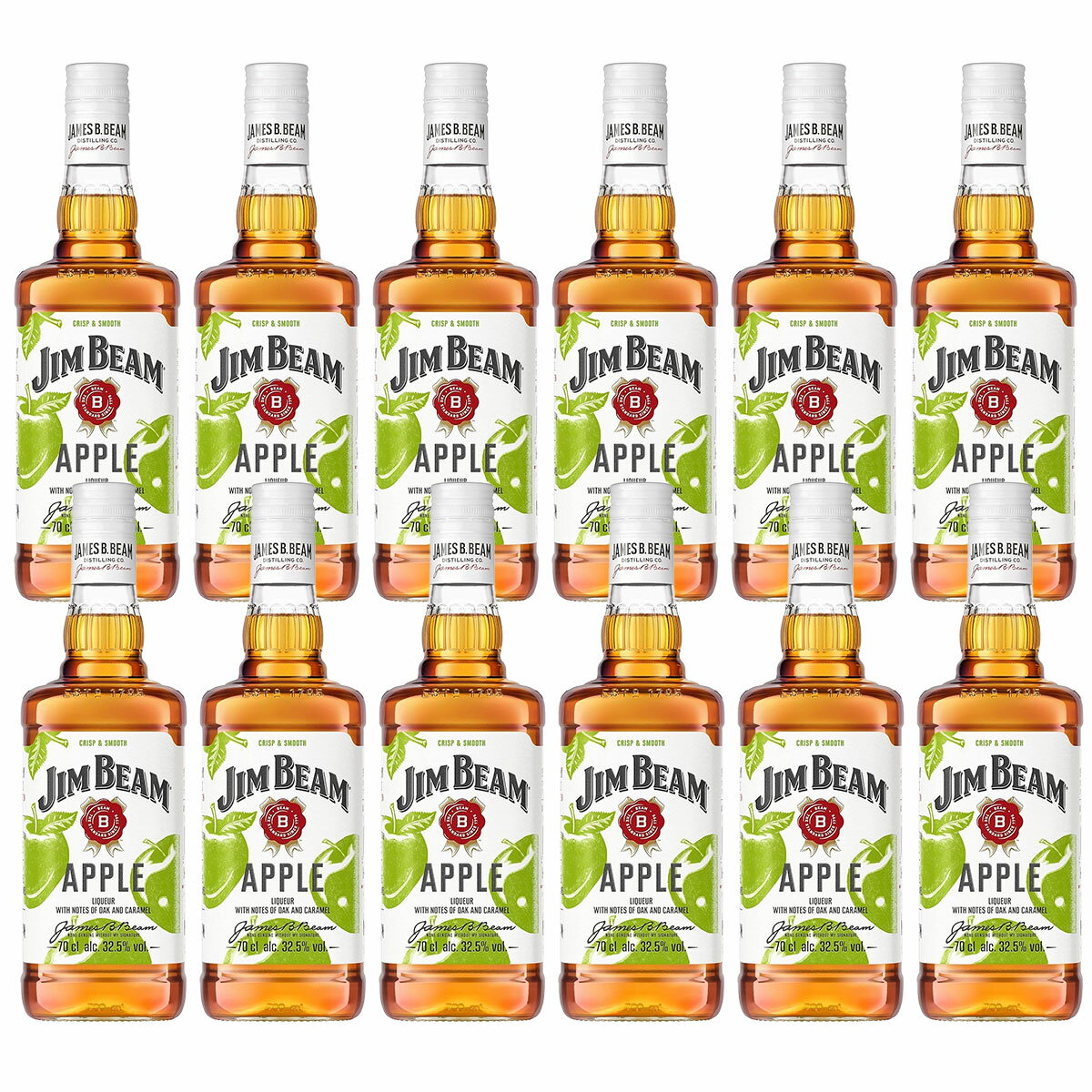 【抽選で1等2万ポイント当たる！】【送料無料】サントリー ジムビーム アップル 32度 700ml×12本【本州..