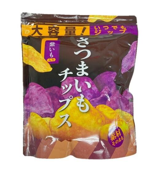 【抽選で1等2万ポイント当たる！】【送料無料】ドウシシャ 紫芋入りさつまいもチップス 150g×12袋