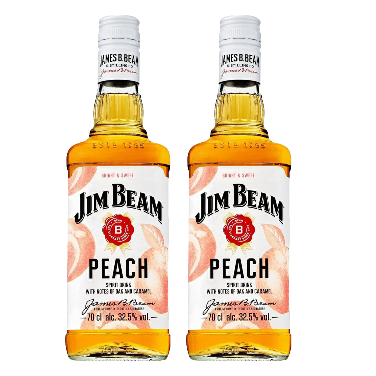 11/14〜11/16限定P3倍 【抽選で1等2万ポイント当たる！】【送料無料】サントリー ジムビーム ピーチ 32度 700ml×2本【本州(一部地域を除く)は送料無料】SUNTORY'S WHISKY Jim Beam バーボン リキュール