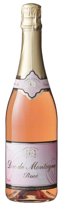 【ノンアルコール スパークリングワイン】デュク・ドゥ・モンターニュ ロゼ 750ml×1本【ご注文は12本まで一個口配送可能】