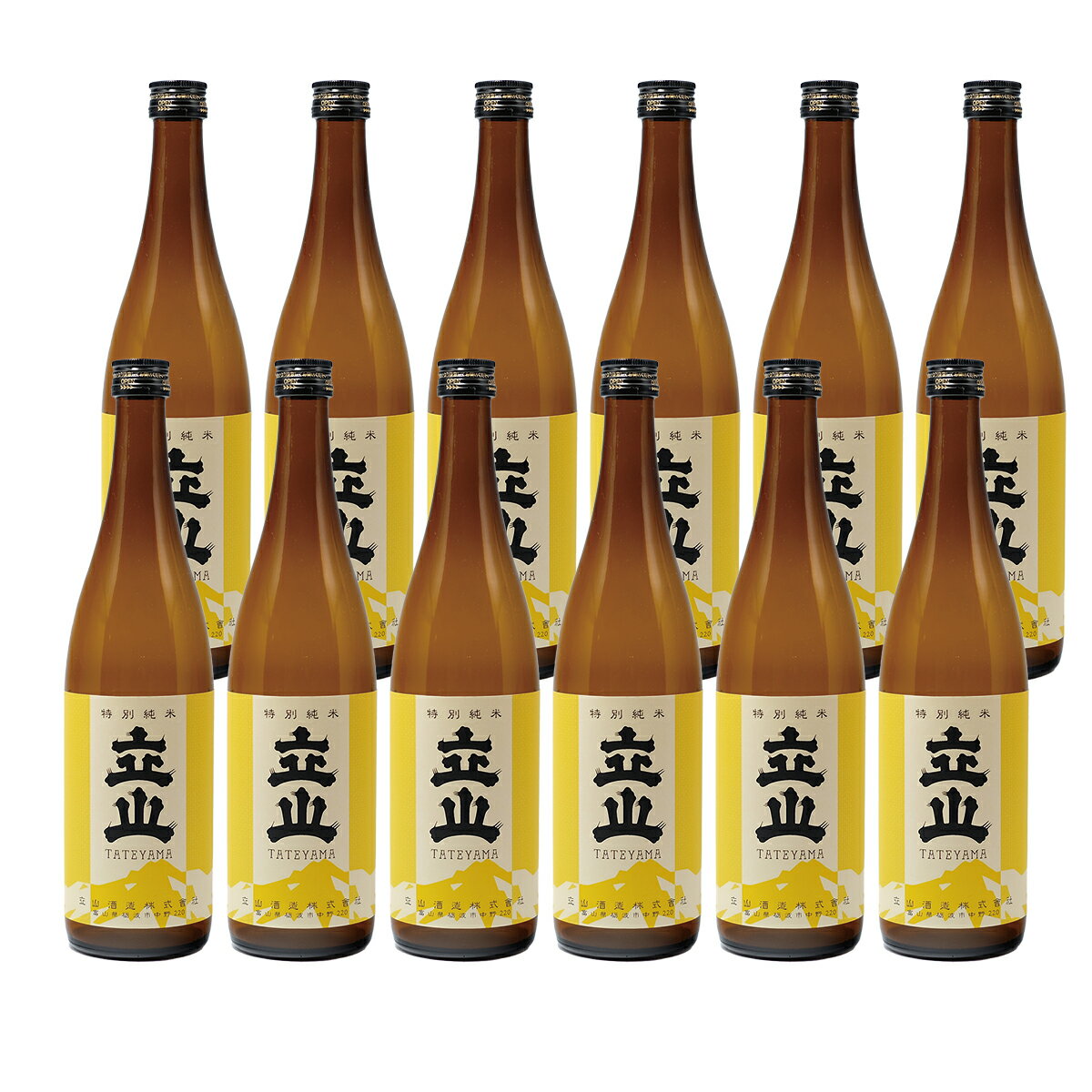 【抽選で1等2万ポイント当たる！】【送料無料】日本酒 富山の地酒 立山 特別純米酒 720ml×12本【北海道・沖縄県・東北・四国・九州地方は必ず送料がかかります】