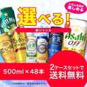 【送料無料】【楽天最安値に挑戦】選べる　新ジャンルのお酒（第3のビール）500ml×24本×2ケースセット【北海道・沖縄県は対象外となります】