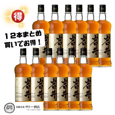 特別セール品！【本坊酒造 マルスウイスキー 岩井 トラディション 750ml 40％ 12本1ケース】ウィスキー 岩井 トラディション 本坊酒造 本坊 マルス 駒ヶ岳 ウイスキー IWAI ジャパニーズ IWAI TRADITION 酒 お酒 ギフト 母の日 父の日 退職祝 お祝い 宅飲み 家飲み