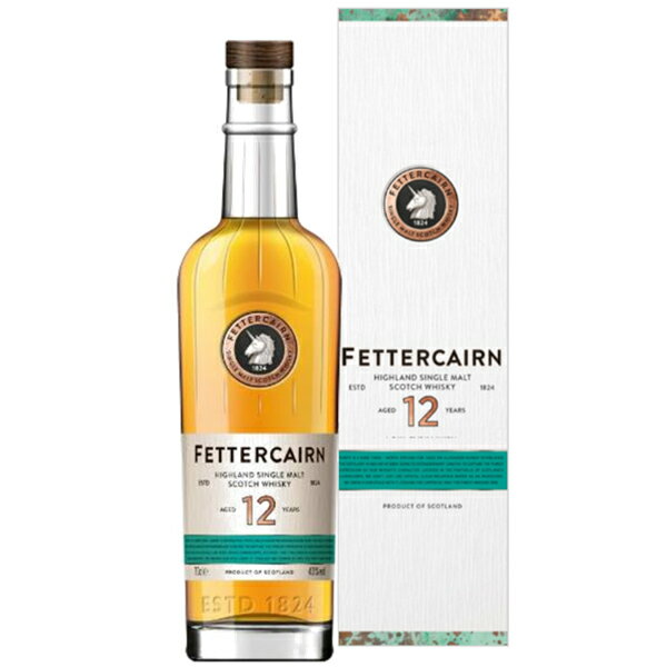 フェッターケイアン 12年 40度 700ml [並行輸入品]【FETTERCAIRN フェッターケアン イギリス スコットランド スコッチウイスキー ハイランドモルト】