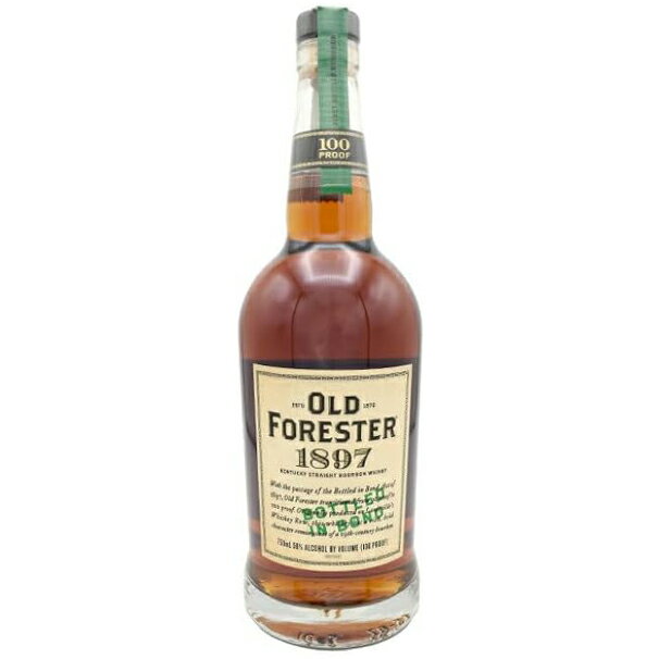 オールドフォレスター 1897 ボトルド イン ボンド 50度 750ml [並行輸入品]【OLD FORESTER アメリカ ケンタッキー ストレート バーボン ウイスキー】