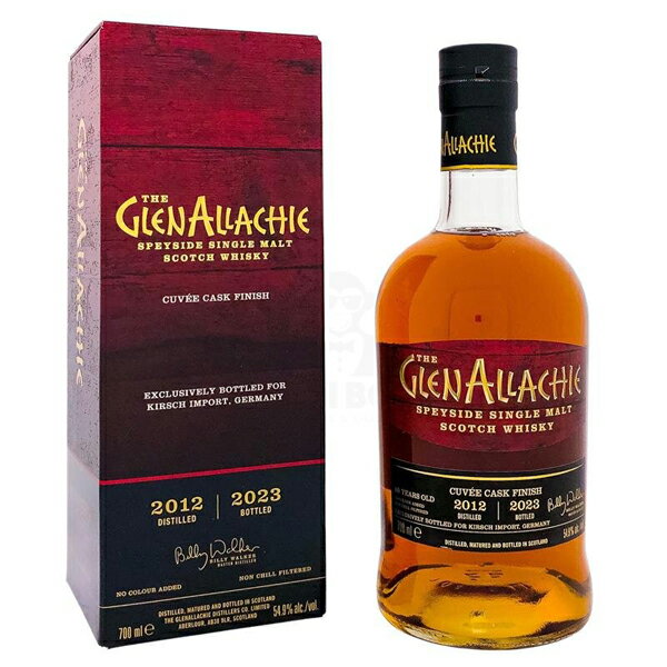 グレンアラヒー 10年 キュヴェカスク フィニッシュ 2012-2023 54.9度 700ml [並行輸入品]【GLENALLACHIE スコットランド シングルモルト スコッチ ウイスキー スペイサイド モルト】