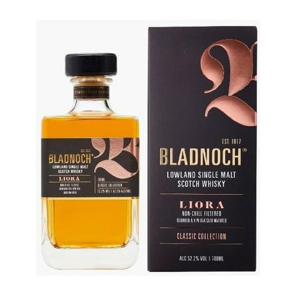 ブラッドノック リオラ 52.2度 700ml [並行輸入品]【BLADNOCH LIORA スコットランド シングルモルト スコッチ ウイスキー ローランド モルト】