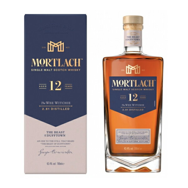 モートラック 12年 43.4度 700ml [並行輸入品] 【MORTLACH スコットランド シングルモルト スコッチ ウイスキー スペイサイド モルト】