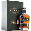 BALBLAIR バルブレア 25年 46度 700ml [並行輸入品]【BALBLAIR スコットランド シングルモルト スコッチ ウイスキー ハイランド 