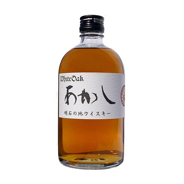 江井ヶ嶋 あかし 明石の地ウイスキー ホワイトオーク 40度 500ml【江井ヶ嶋酒造株式会社 兵庫県 AKASHI ウイスキー】