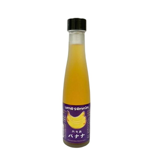 梅仙人 門司港バナナ梅酒 9度 180ml【