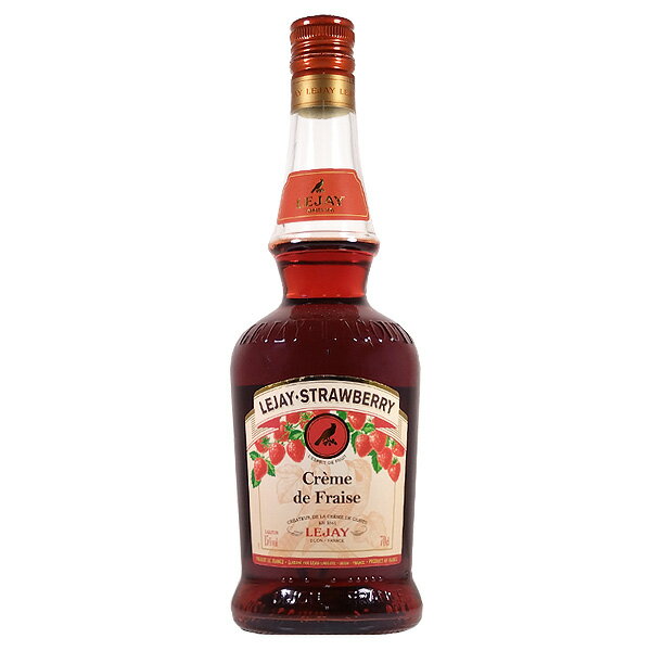ルジェ クレーム ド フレーズ ストロベリー 15度 700ml［並行輸入品］【LEJAY リキュール 果実 フルーツ】