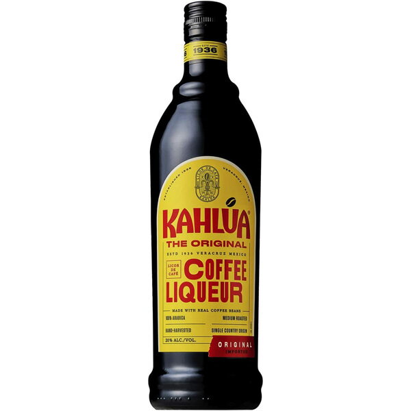 アラビカ種のコーヒー豆を100%使用。 深くまろやかなコクとほどよい甘さが特徴的なコーヒーリキュールです。 くつろぎのひとときから、パーティーまで使い方は様々。 商品詳細 名称 カルーア コーヒーリキュール 容量 1000ml アルコール度数 20度 酒類 リキュール 原産国 アメリカ