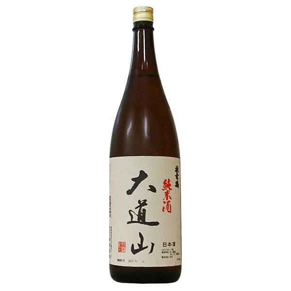 扶桑鶴 純米酒 大道山 1800ml【日本酒 桑原酒場 島根県 お酒 地酒 山陰 石見 一升瓶】