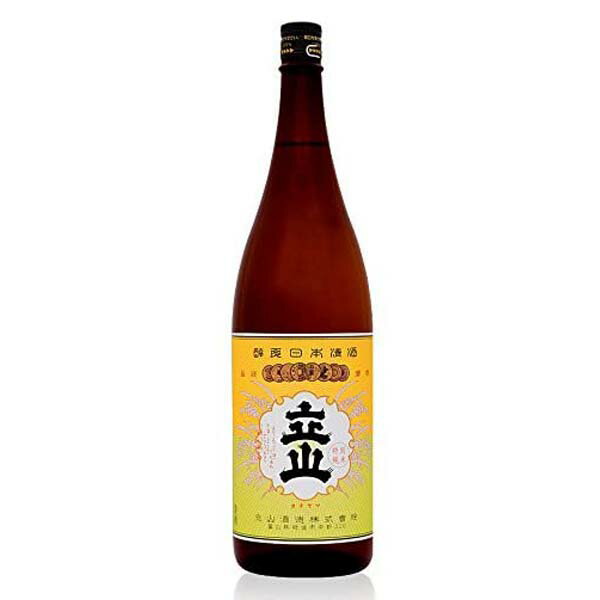 立山 特別純米酒 16〜17度 1800ml【立