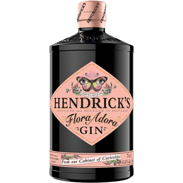 ヘンドリックス ジン フローラ アドラ 43.4度 700ml [並行輸入品]【HENDRICK‘S スコットランド スピリッツ ジン】