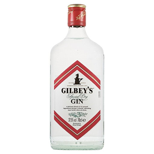 ギルビー ジン 37.5度 700ml【スピリッツ ジン イギリス GILBEY’S】 ギルビー ジン 37.5度 700ml【スピリッツ ジン イギリス GILBEY’S】