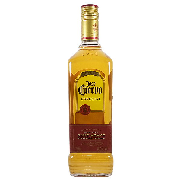 クエルボ エスペシャル 40度 750ml【スピリッツ レポサドテキーラ メキシコ】