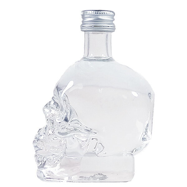 クリスタルヘッド ウォッカ ミニチュア 40度 50ml［並行輸入品］【スピリッツ ウォッカ 骸骨 頭蓋骨 スカル カナダ ポケットサイズ】