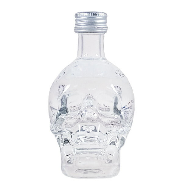 クリスタルヘッド ウォッカ ミニチュア 40度 50ml［並行輸入品］【スピリッツ ウォッカ 骸骨 頭蓋骨 スカル カナダ ポケットサイズ】