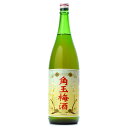 角玉梅酒 12度 1800ml【佐多宗二商店 鹿児島県 梅酒 焼酎ベース 一升瓶】