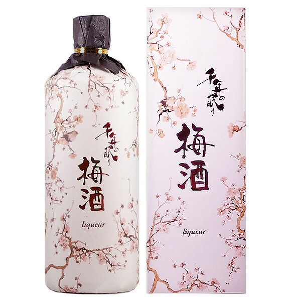 千年の眠り梅酒 26度 720ml【篠崎 福岡県 梅酒 焼酎ベース】