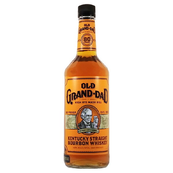 オールド グランダッド 40度 750ml［並行輸入品］【ストレート バーボン ウイスキー アメリカ】