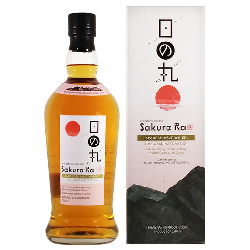 日の丸ウイスキー さくら・ら 48度 700ml【木内酒造 茨城県 国産 日本 ウイスキー Sakura Ra】 日の丸ウイスキー さくら・ら 48度 700ml【木内酒造 茨城県 国産 日本 ウイスキー Sakura Ra】