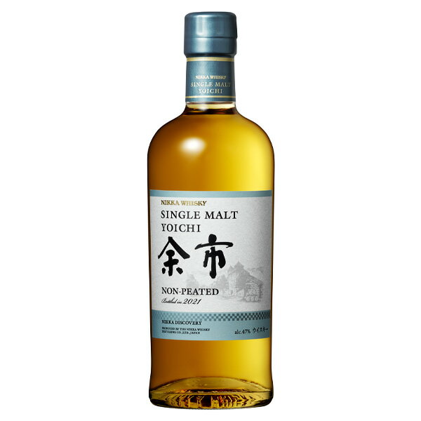 ニッカ 余市 ノンピーテッド 47度 700ml【ニッカウヰスキー シングルモルト アサヒビール】