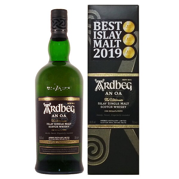アードベッグ アン オー 46.6度 700ml［並行輸入品］【スコットランド シングルモルト スコッチ ウイスキー アイラ モルト アンオー】