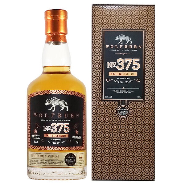 ウルフバーン バッチ 375 46度 700ml[並行輸入品]【シングルモルト スコッチ スコットランド ウイスキー ハイランド】