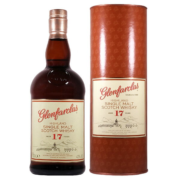 グレンファークラス 17年 43度 700ml[並行輸入品]【スペイサイド モルト シングルモルト スコッチ ウイスキー】
