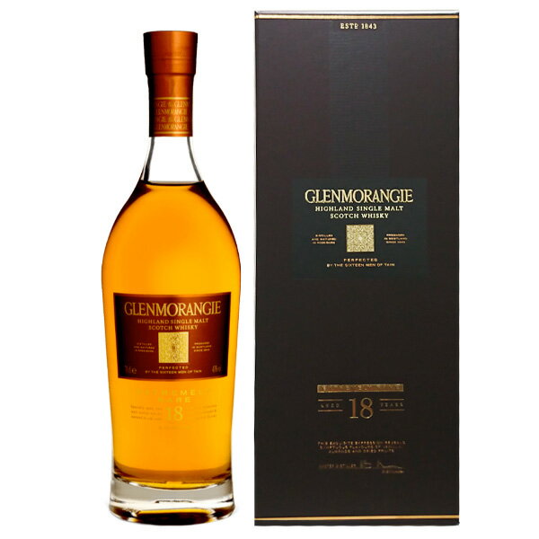 GLENMORANGIE グレンモーレンジ 18年 43度 700ml【スコットランド スコッチ シングルモルト ウイスキー ハイランド】