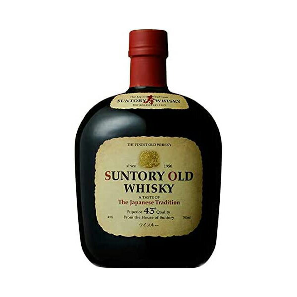 サントリー オールド 43度 700ml【SUNTORY 日本 ウイスキー サントリースピリッツ OLD 寿】