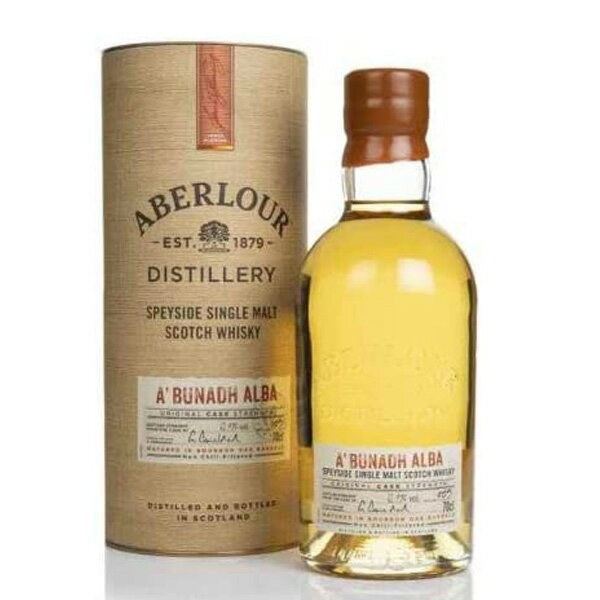 ABERLOUR アベラワー アブナック（アブーナ）アルバ 62.7度 700ml [並行輸入品]【ウイスキー シングルモルト スペイサイド スコッチ アブナ