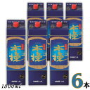 雲海 木挽 BLUE ブルー 焼酎 25度 1.8L パック 1ケース 6本 1800ml 芋焼酎 雲海酒造 (1ケースで1個口の送料)
