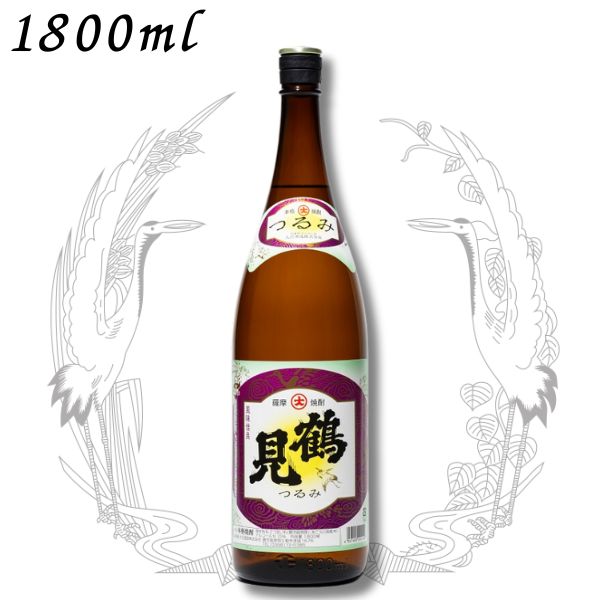 【芋焼酎】鶴見 焼酎 25度 1.8L 瓶 1800ml 白