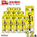 送料無料 大関 わが家の レモンサワーの素 25度 900ml パック 2ケース 12本 リキュール【佐川急便限定】【東北・北海道・沖縄・離島の一部を除く】