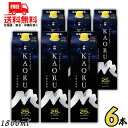 【送料無料】白岳 KAORU 25度 1.8L パック 1ケース 6本 1800ml 米焼酎 高橋酒造【東北・北海道・沖縄・離島の一部を除く(東北は400円、北...