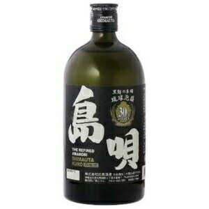 【泡盛】まさひろ酒造 島唄 黒 30度 720ml瓶