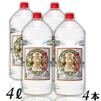 【そば焼酎】天照 そば 焼酎 25度 4L ペット 1ケース 4本 4000ml 神楽酒造